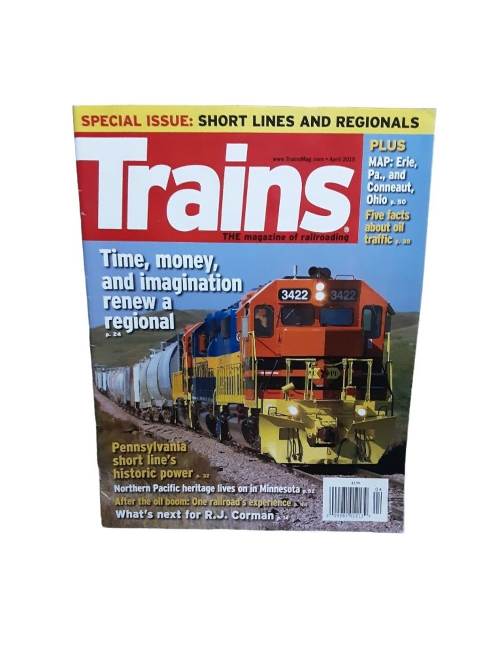 Trains Magazine of Railroading April 2015 Short Lines train railroad